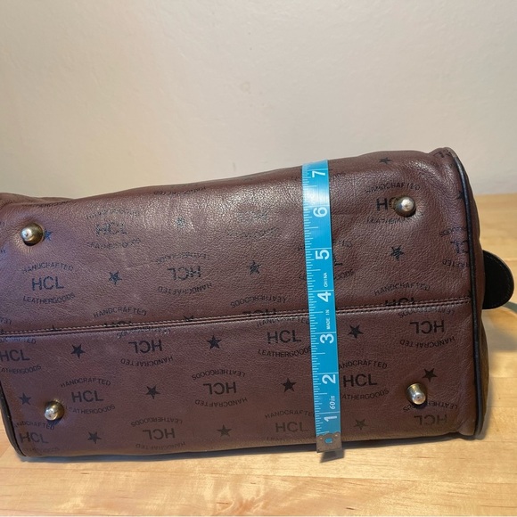 HCL Vintage W Germany Genuine Leather Satchel Bag - Picture 12 of 13